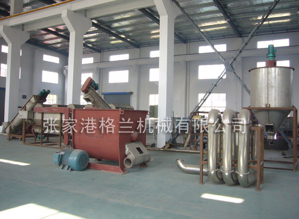 PP-PE film cleaning production line